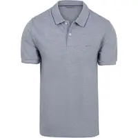 Gant 2Tone Piké Pikétröja Blå Storlek