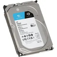 Seagate SkyHawk ST4000VX016 - Hårddisk - 4 TB - inbyggd - 3.5 - SATA 6Gb/s - buffert: 256 MB - med 3 års Rescue Data Recovery