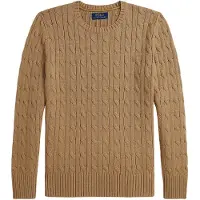 Ralph Lauren Tröja - Stickad - Camel - - 14-16 år (164-176) - Tröja