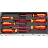 Stahlwille 4695 VDE VDE SCHRAUBENDREHERSATZ Skruvmejsel set VDE