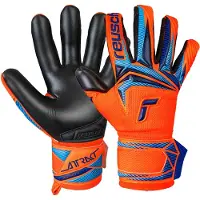 Reusch Målvaktshandske Attrakt Infinity Evolution NC World Cup Line - Orange/Blå, storlek 11