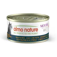 Almo Nature HFC Mousse makrill med kyckling våtfoder katt (70 g)