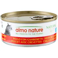 Almo Nature HFC Natural kyckling med räkor våtfoder katt (150 g)