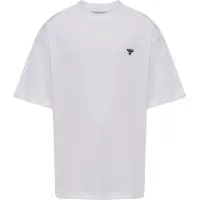 Hummel T-shirt - hmlJr Loose - Bright White - - 7-8 år (122-128) - T-shirt