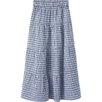 Name it Kjol - NkfFenja - Cloud Dansare m. Rutor - - 9 år (134) - Kjol