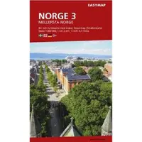 Mellersta Norge 3 EasyMap, 1:300 000