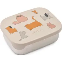 Liewood Matlåda - Arthur - 900 ml - Katter Anka Hundar/Sandy - - One Size - Matlåda