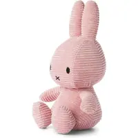 Bon Ton Toys Miffy ECO Corduroy Gosedjur 33 cm Rosa Bon Ton Toys