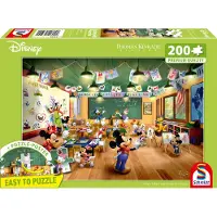 Schmidt Mickey And Minnie School Barnpussel 200 Bitar Schmidt