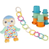 Playgro Eco Play Presentset Aktivitetsleksaker Penguin Playgro