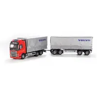 Emek Volvo Fh16 Truck+Trailer Röd Emek