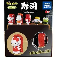 Takara Tomy Hej Kitty Friends Sanrio &amp; Sushi Kawaii Twinchees Minifigurer Display 5 Cm
