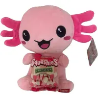 Adlibris Snaxolotl Squashie Rosa Gosedjur 24 cm Kawaii Kuties