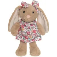Teddykompaniet Gosedjur - Kaniner Daisy - 33 cm - Ljusbrun - - One Size - Gosedjur