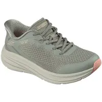 SKECHERS för kvinnor. 117756 Slip-ins Sneakers: BOBS Skillz - Too Essential grön (39), 3 till 5 cm, Nyckelband, Casual
