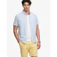 Superdry för män. M7110486A Premium Regular Regular Shorts Chino gul (36), Casual, Bomull