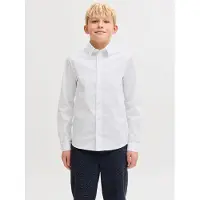 Jack & Jones Junior Skjorta 'JJEAxel' vit