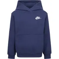 Nike Kids Sweatshirt 'Club Fleece' marinblå / vit
