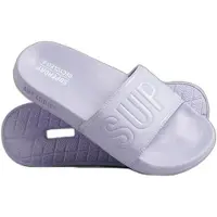 Superdry Code Core Vegan Pool Slides Lila EU 36-37 Kvinna