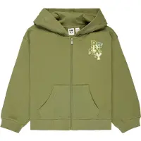 Roxy Midnight Hike Bruhsed Rg Sweatshirt Med Dragkedja