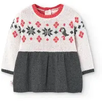 Boboli Knitwear Klänning Med Långa ärmar