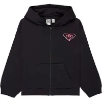 Roxy Midnight Hike Bruhsed Rg Sweatshirt Med Dragkedja
