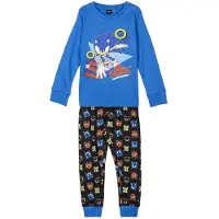 Sonic Single Jersey Sonic Pyjamas Med Långa ärmar