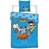 Licens Batman sängset - 100% bomull - Junior 100x140 cm - Batman DC
