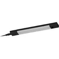 Osram LED-bänklampa Linear Edge Sensor RGBW 30 cm svart Sensor, dimbar, Svart, Kök, Aluminium / grå / zink, Underskåpsbelysning