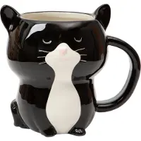 Adlibris Mugg Cat Shape Hisab Joker