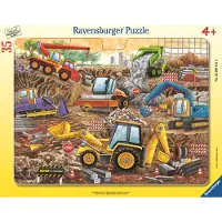 Ravensburger Pussel - 35 Delar - Arbetar hårt - - One Size - Pussel