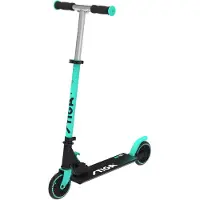 Stiga Street Kick Scooter Comet 120-S Svart/Lagoon Blue Stiga
