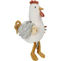 Little Dutch Aktivitetsmjukisdjur - Höna - 25 cm - Lilla Farm - - One Size - Aktivitetsleksaker