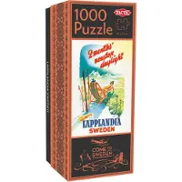 Tactic Pussel 1000 Bitar Vintage Lapplandia, Tactic