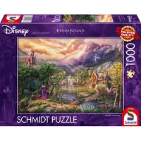 Schmidt Disney Snow White And the Queen, Thomas Kinkade Pussel 1000 bitar