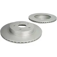 Delphi Bromsskivor BG5014C bak, ventilerad, full, 2 Stycke
