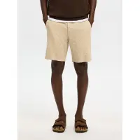 SELECTED MEN Byxa 'SLHBrody' sand