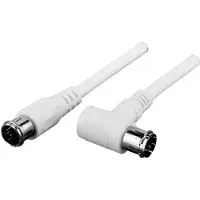 Televes Preisner FQ-FQW150 1,5 m F F vit koaxialkabel (FQ-FQW150)