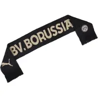 Puma Dortmund Halsduk Culture Special Edition - Svart/alabaster, storlek One Size