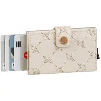 JOOP! Plånbok 'Cortina 1.0 C-Four' khaki / off-white