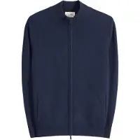 GOBI Cashmere Kofta 'Women's Timeless Cashmere Full-Zip Cardigan' marinblå