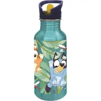 Bluey Vattenflaska - 545 ml - Aluminium - Ljusblå/Blå - - One Size - Vattenflaska