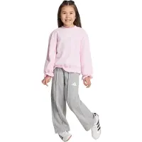 Adidas Seasonals Ruffles Sweatset för tjejer, storlek 128 cm