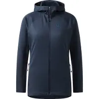 Haglöfs - Vandringskläder dam - Korp Mid Hood W Tarn Blue för Unisex - Storlek XS - Marinblå