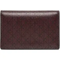Calvin Klein Monogram Logo Accordion Card Holder