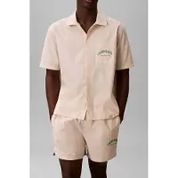 Calvin Klein Cotton Crest Logo Pyjama Top