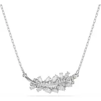 Swarovski Halsband 'VIENNA' silver / vit