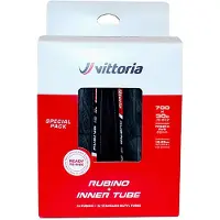 Vittoria Rubino V G2 2 X Tubes 700c X 30 Landsvägsdäck