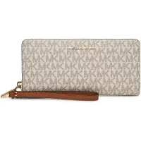Michael Kors Jet Set Plånbok elfenben