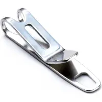 Keysmart Nano Clip: Rostfritt stål fickklämma och nyckelringshållare—Säkra din nyckelkedja, eliminerar fickutbuktning